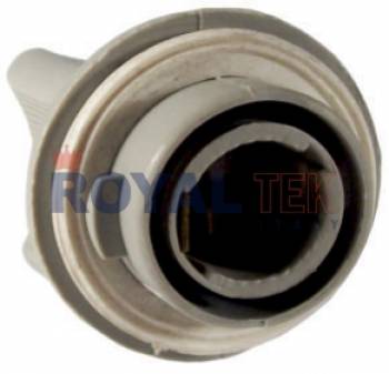 PORTALAMPARA ROYALTEK PORTALAMPARA MARCOPOLO 2 POLOS - VENTA EN PAQUETES DE 10 UNIDADES ---